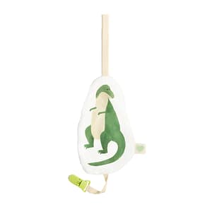 doudou attache-tétine dinosaure avec pince, création pour enfants. amour pastel création artisanale et confection de doudou attache tétine et coussin doudou. fabriqué dans notre atelier en France